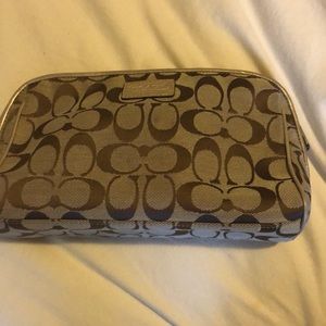 Coach make up bag